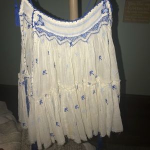 Free people babydoll tank